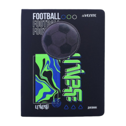 Дневник универсальный твердая обложка Devente Football Universe, искусственная кожа 2020411