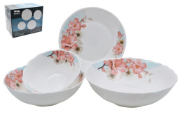 Набор столовый стеклокерамический 19 предметов Милена, в п/у Lavenir 19PSSB ВВ-40700