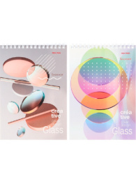 Блокнот А5  40 листов Креативные идеи-1, гребень Б40-6799