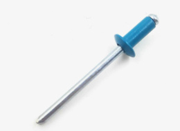 Заклепки Al/st 4.0х10  RAL 5021 синяя вода 083-4105021