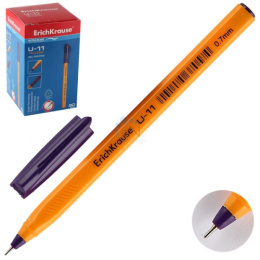 Ручка шариковая ErichKrause Ultra U-108 Classic Stick, синяя, 1мм 47564