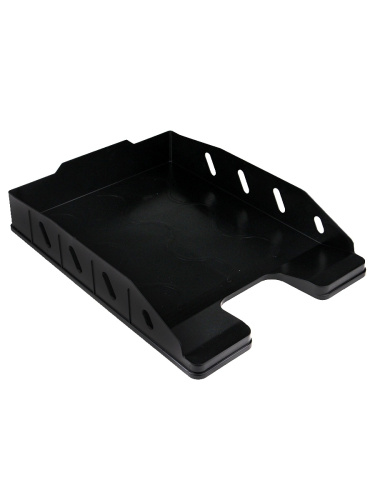 Лоток для бумаг Офис, черный ЛК-5128