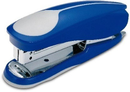 Степлер №24  20 листов KW-trio Half-Strip Pollex 5515, с антистеплером, ассорти -5516  812322