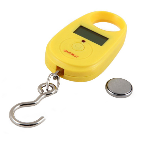 Безмен электронный до 25кг, BEZ-150, желтый Energy 011634