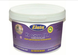 Шпатлевка на ПВА  1,3кг Zlata