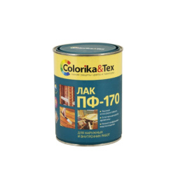 Лак ПФ-170 глянцевый 0,8л Colorika&Tex 151-2-283