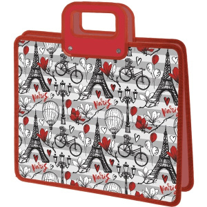 Папка-портфель детский Devente Paris 28х23см 8053828
