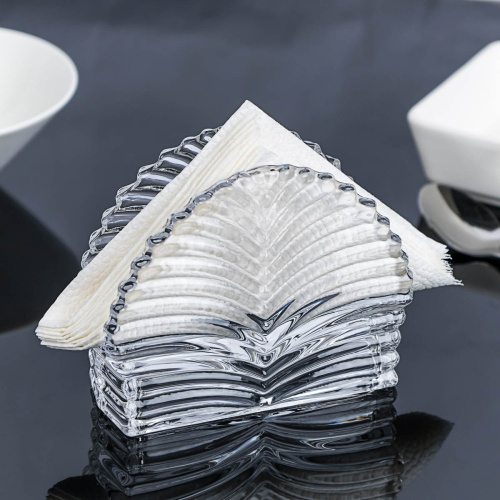 Салфетница стеклянная 120х100мм, в п/у R-1345/650423