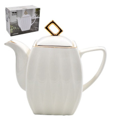 Чайник заварочный фарфоровый 1,00л Шарм, в п/у Lavenir 820-111