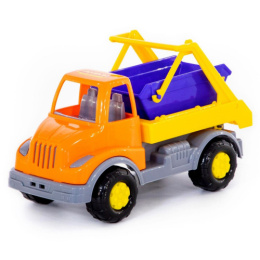 Машина пластиковая Коммунальная спецмашина Леон 22х11х14см, в ассортименте, в сетке Полесье 52896/4848655