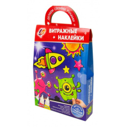 Краски по стеклу Луч Витражные Наклейки Космос 31С 2010-08