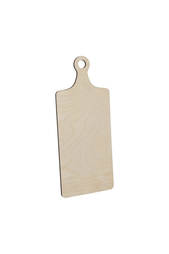 Доска разделочная из фанеры без рисунка 350х140мм Мирхозторг 1234