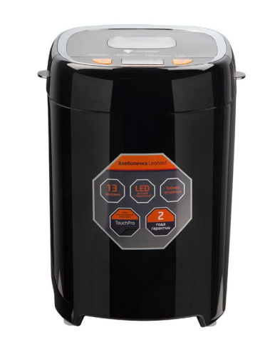 Хлебопечь 13 программ, 550Вт, LE-1737, черный Leonord 106905