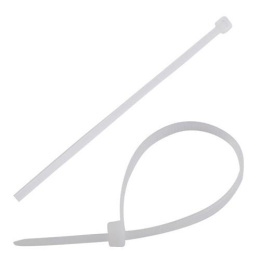 Хомуты пластиковые 200х2,5мм 100шт., белые Park 007578