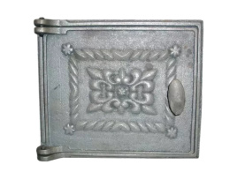 Печная дверка топочная чугунная 27х23см малая Балезинский ЛМЗ ДТ-3