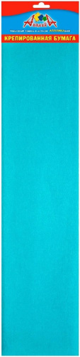 Бумага крепированная 50х250см бирюзовая С0307-38