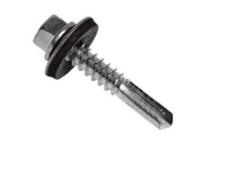 Саморез кровельный   WSS 5,5х25 (длин.сверло) с EPDM шайбой, цинк 1925