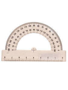 Транспортир 180  8см ТР-9570