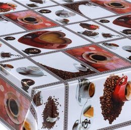 Клеенка столовая на нетканой основе 1,37х20м Grace D8871