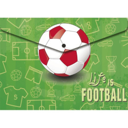Папка с кнопкой А4 0.15 Devente Football 3071709