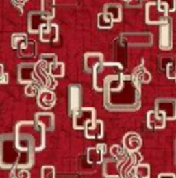 Коврик напольный на войлочной основе с низким ворсом Принт  80х150см p1594/с5p