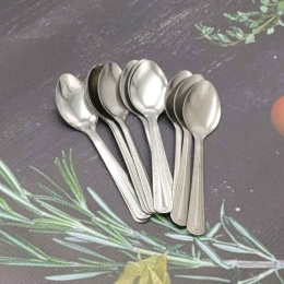 Набор ложек чайных из нержавеющей стали 12шт. Традиция Радужный Дом РД86698