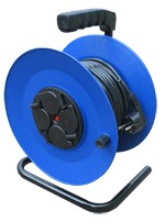 Удлинитель силовой на катушке 30м 4 розетки 16А с заземлением, ПВС 3 х 1,5, 3500Вт UNIVersal BEM-250/2898