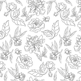 Клеенка столовая на нетканой основе 1,37х25м Grace NM-6534-2