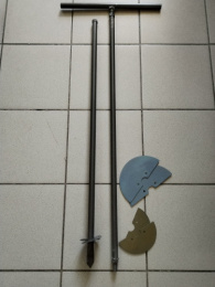 Бур садовый сборный + 2 насадки 160/200мм Инструм-Агро 011127