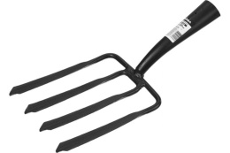 Вилы копальные 4-х рогие кованые, без черенка, 180х220мм Grinda 39711