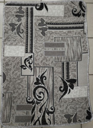 Коврик напольный на войлочной основе с низким ворсом Принт  70х100см, в ассортименте