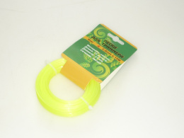 Леска для триммера звезда 2,0мм,  15м, на картон. подвесе 22180