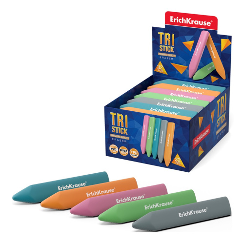 Ластик ErichKrause Tri Stick 56040