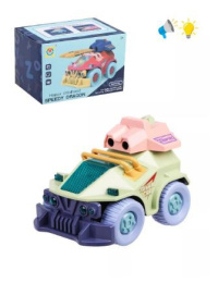 Машина электрифицированная 14,5х9,5х10см, стреляет, свет, звук, в ассортименте, в коробке Наша Игрушка 2273