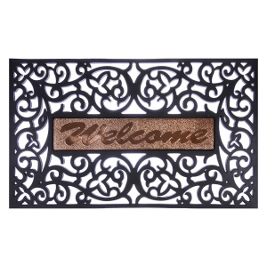 Коврик придверный резиновый 43х 73см Радужный Дом РД68281