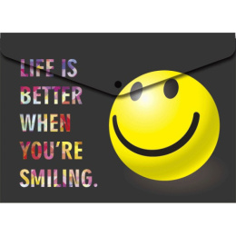 Папка с кнопкой А4 0.15 Devente Smile 3071706