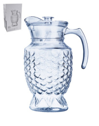Кувшин стеклянный 1,8 л с крышкой, в п/у MU1110-01/104006