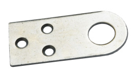 Проушина для замка 30х70мм прямая, комплект 2шт. Кунгур 24165