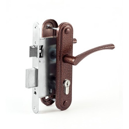 Замок врезной Омега -ЗВ7, медь Омега 25473