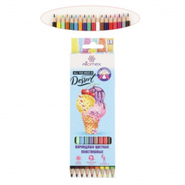 Карандаши цветные 18 цветов Attomex Dolce Vita, пластиковые 5023611