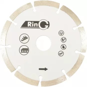 Диск алмазный Ring сегментный 115х7х2,1х22,2 мм 248100