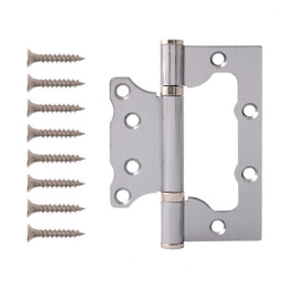 Петля накладная Code Deco 100х75х2,5-B2-CRM матовый хром (бабочка) Code Deco 41896