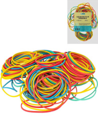 Резинки для денег  200г 60мм Worldoffice, цветные БР-9379