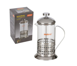 Френч-пресс 0,6л нержавеющая сталь+стекло Cellula Mallony B511-600ML/950138
