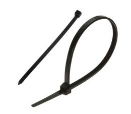 Хомуты пластиковые 200х2,5мм 100шт., черные Park 008600