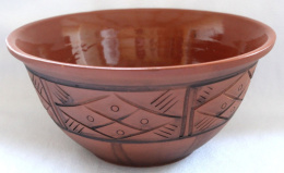 Салатник керамический (молочение) 2,0л Радость Кунгурская керамика 120251