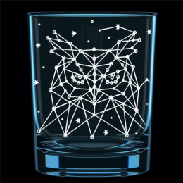 Набор стаканов стеклянных 6шт. 250мл низкие Созвездия, в п/у Декостек 150-Н5Г