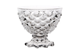 Набор креманок стеклянных 2шт. 240мл гранение Ундина, в п/у Коралл 8429