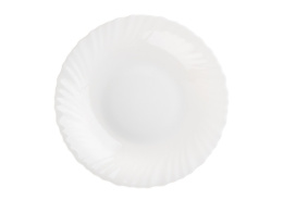 Тарелка стеклокерамическая глубокая 215мм Белье Фокус 100б-ствч8,5