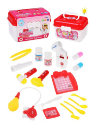 Набор Доктора 18 предметов Доктор, свет, в чемодане Наша Игрушка 200853831/804905